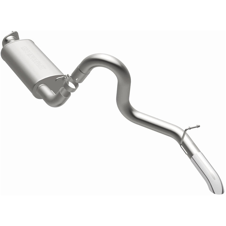 MagnaFlow 2000-2006 Jeep Wrangler Street Series Cat-Back Performance Exhaust System Front View