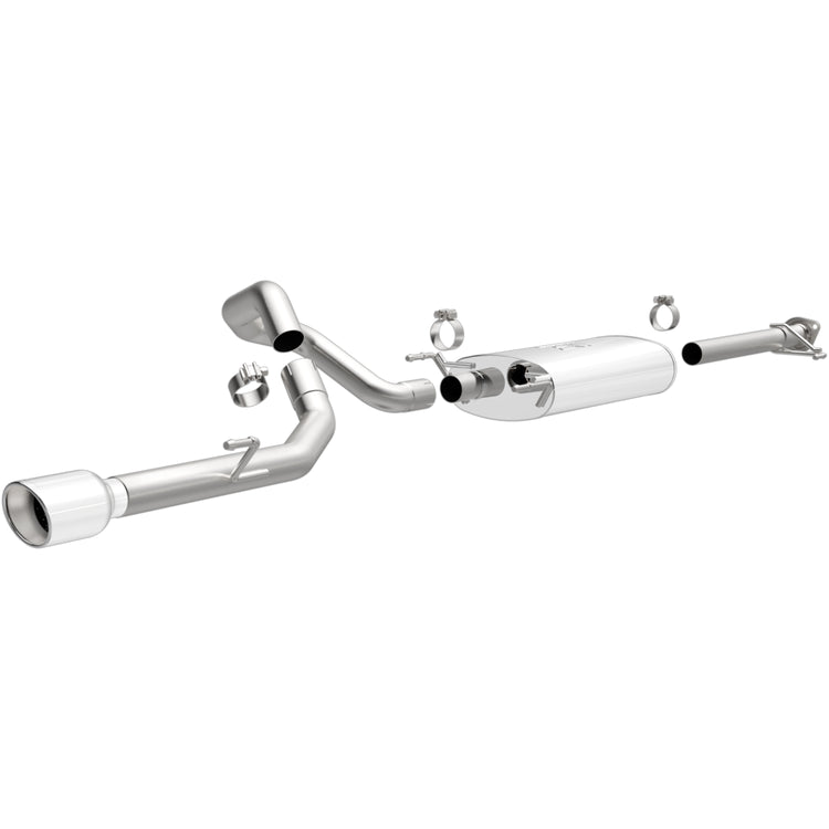MagnaFlow 2010-2024 Toyota 4Runner Street Series Cat-Back Performance Exhaust System Front View
