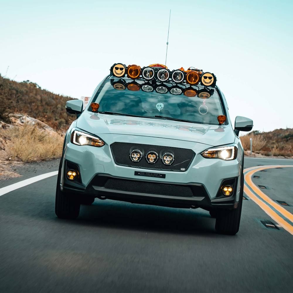 KC HiLites FLEX ERA 3 Dual Mode SAE Fog LED Light Pods | 2-Light Master Kit - Subaru Crosstrek/Forester