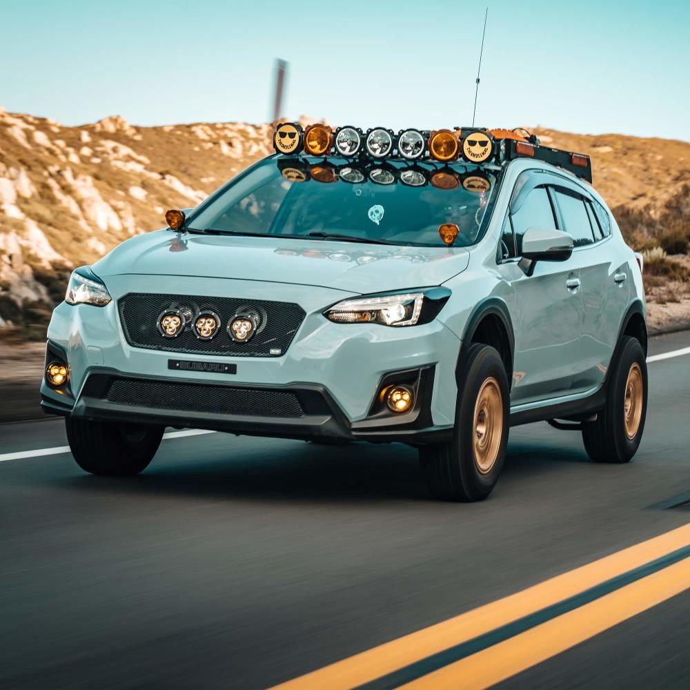 KC HiLites FLEX ERA 3 Dual Mode SAE Fog LED Light Pods | 2-Light Master Kit - Subaru Crosstrek/Forester