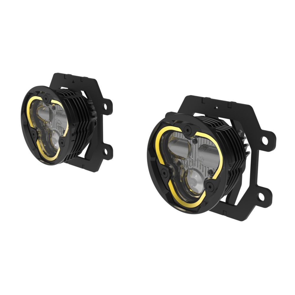 KC HiLites FLEX ERA 3 Dual Mode SAE Fog LED Light Pods | 2-Light Master Kit - Subaru Crosstrek/Forester