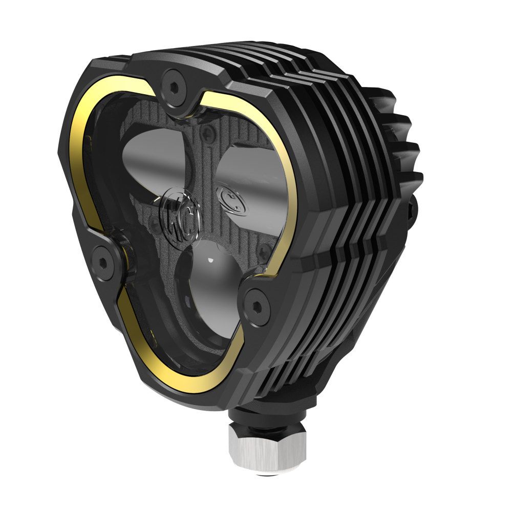 KC HiLites FLEX ERA 3 Dual Mode SAE Fog LED Light Pods | 2-Light Master Kit - Toyota Aftermarket Bumper