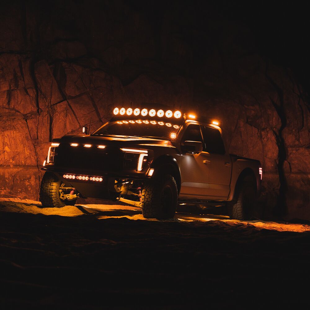 KC HiLites Profile 10” SideCast™ Flush Mount Lights