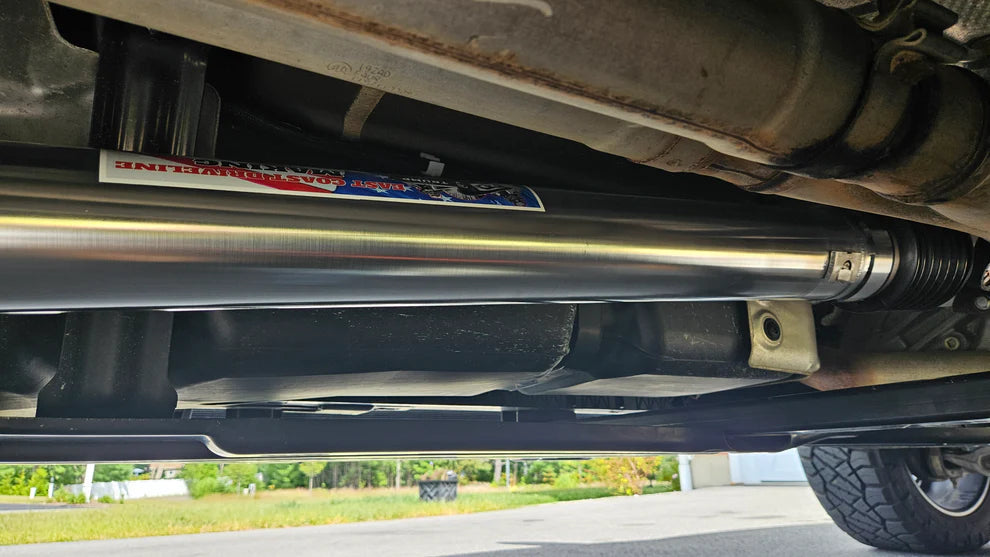 '21-24 Ram TRX Upgraded Aluminum Driveshaft - 1410 Series 1500+HP Display on Vehicle