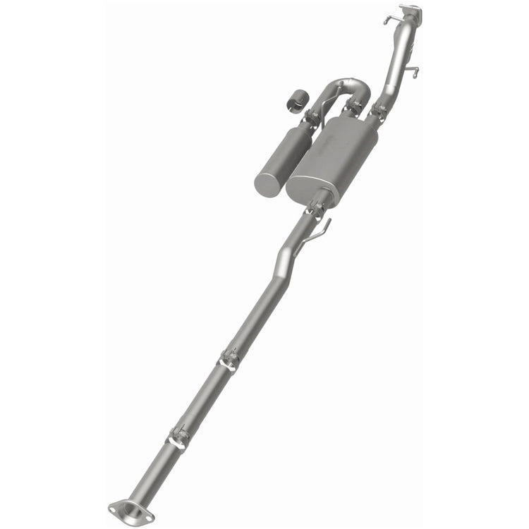 MagnaFlow 2005-2015 Toyota Tacoma Overland Series Cat-Back Performance Exhaust System Front View