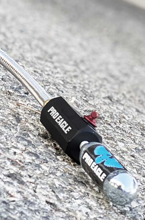 PRO EAGLE Co2 Cartridges for Phoenix Co2 Air Jack - 25g Front View