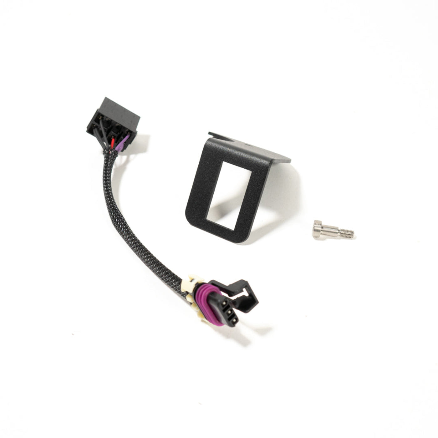 SDHQ Built ARB Twin Compressor Switch Mount Kit with S1 Harness display of included parts