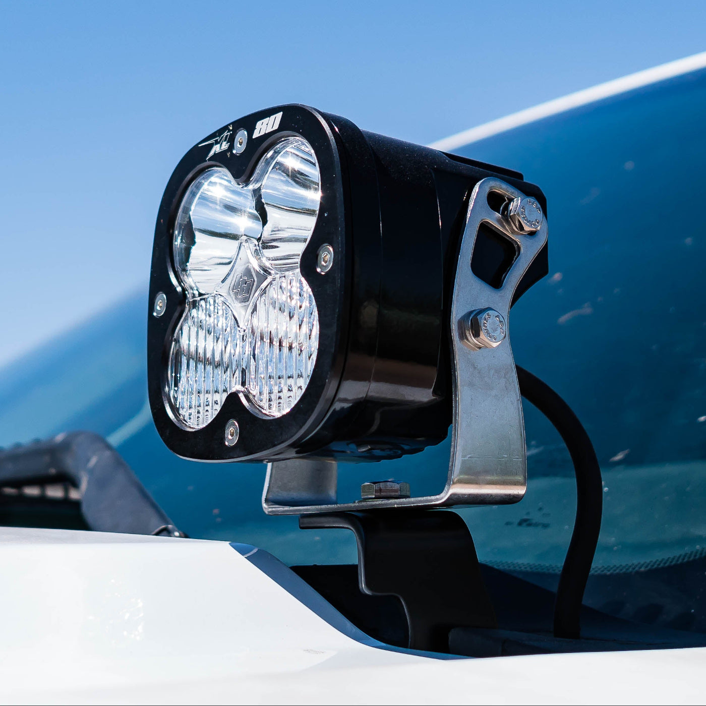 2007.5-2014 Chevy/GMC 2500/3500 SDHQ Built A-Pillar Light Mounts