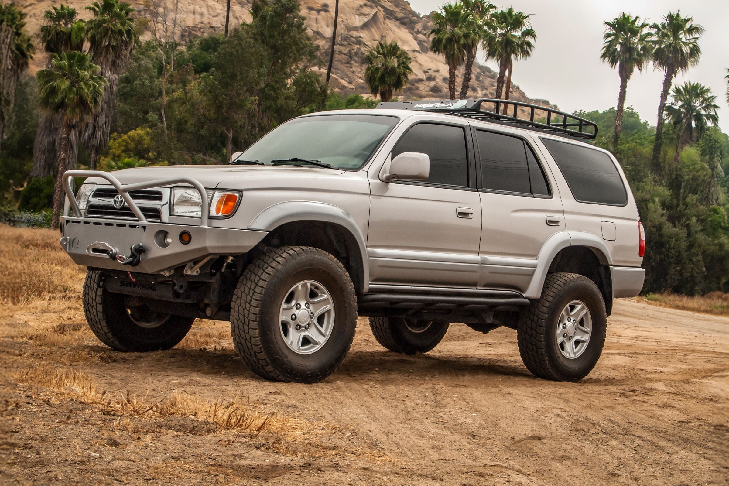96-02 4RUNNER 0-3" STAGE 5 SUSPENSION SYSTEM W BILLET UCA Front View