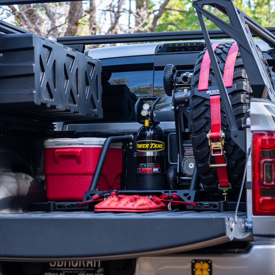 '19-25 Ram 2500/3500 SDHQ Built In Bed Chase Rack