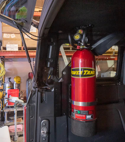 15 lb. 4 Door Bronco Edition Power Tank (6th Gen 2021+) | Candy Red | XP400 Regulator