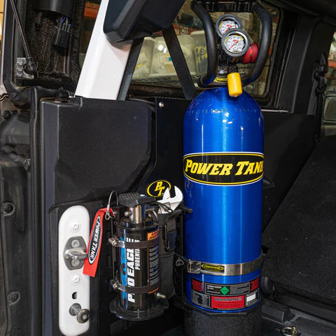 15 lb. 2 Door Bronco Edition Power Tank (6th Gen 2021+) | Gloss Black | HP250i Regulator