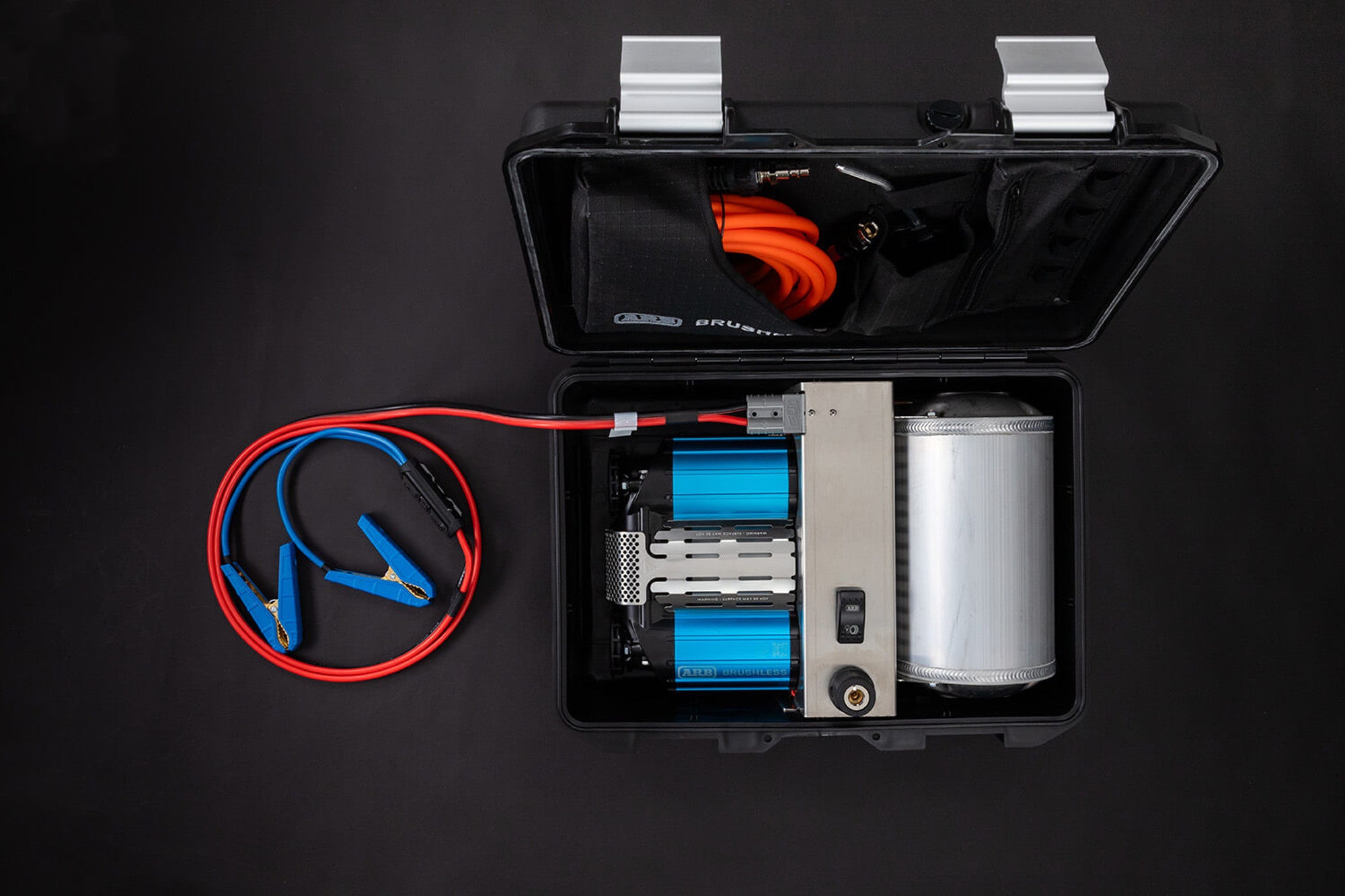 Brushless Twin Motor Portable 12V Air Compressor CKBLTP12