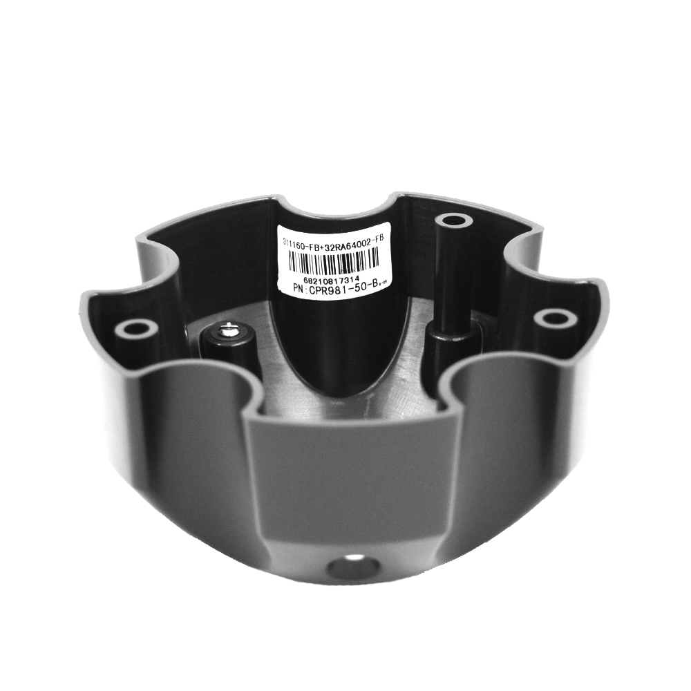 RACELINE 981 CAP BLACK 5X5.0 BOLT PATTERN