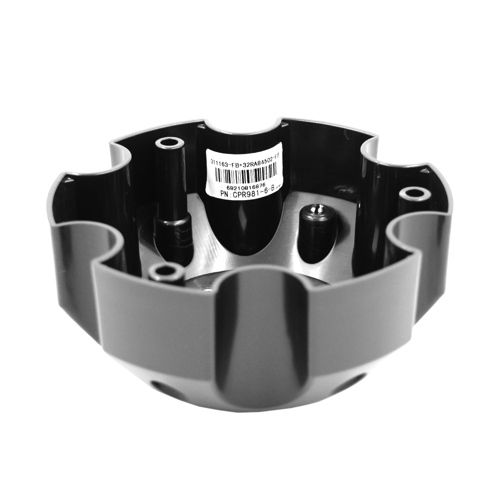 RACELINE 981 CAP BLACK 6X5.5 BOLT PATTERN