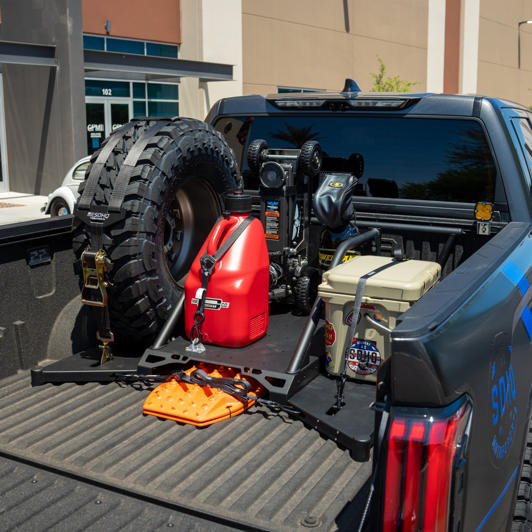 '22-23 Toyota Tundra SDHQ Built In Bed Chase Rack