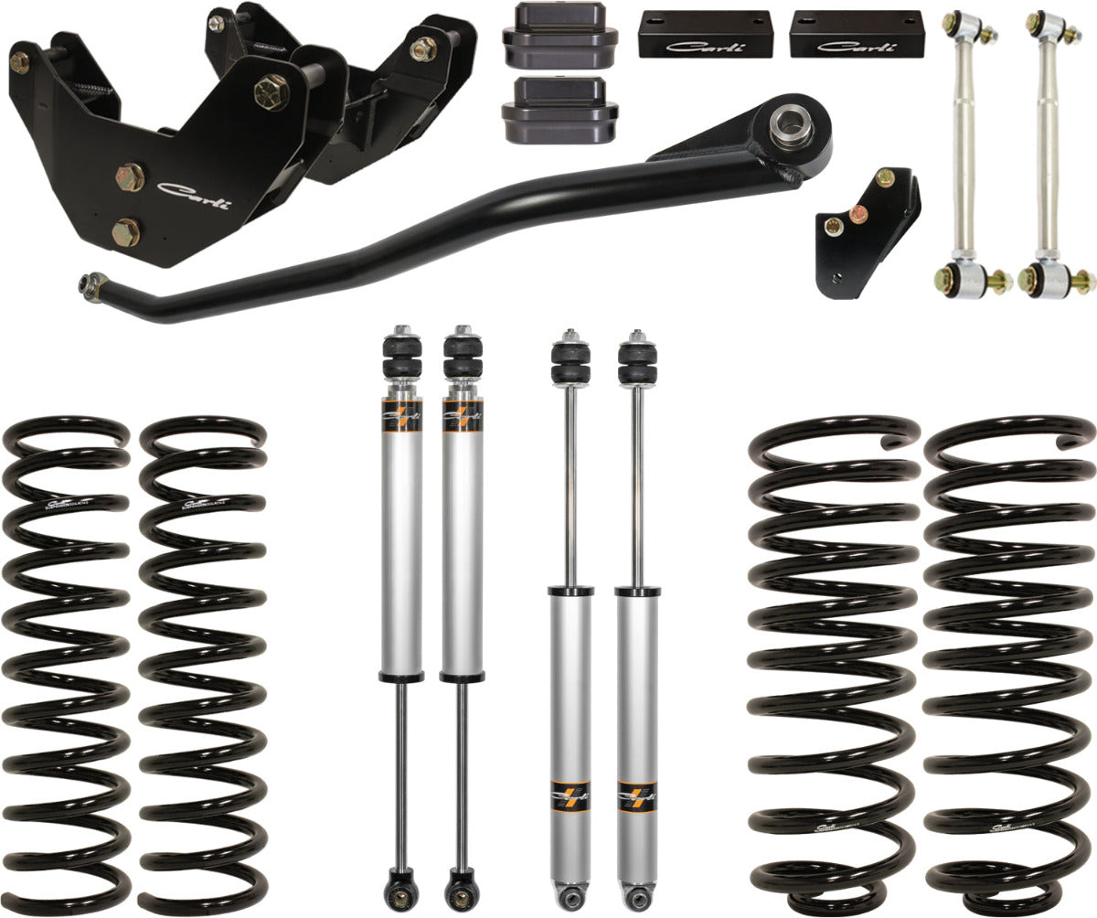 14-24 RAM 2500 4X4 DIESEL 3.25″ LIFT COMMUTER SYSTEM Display of Included Parts