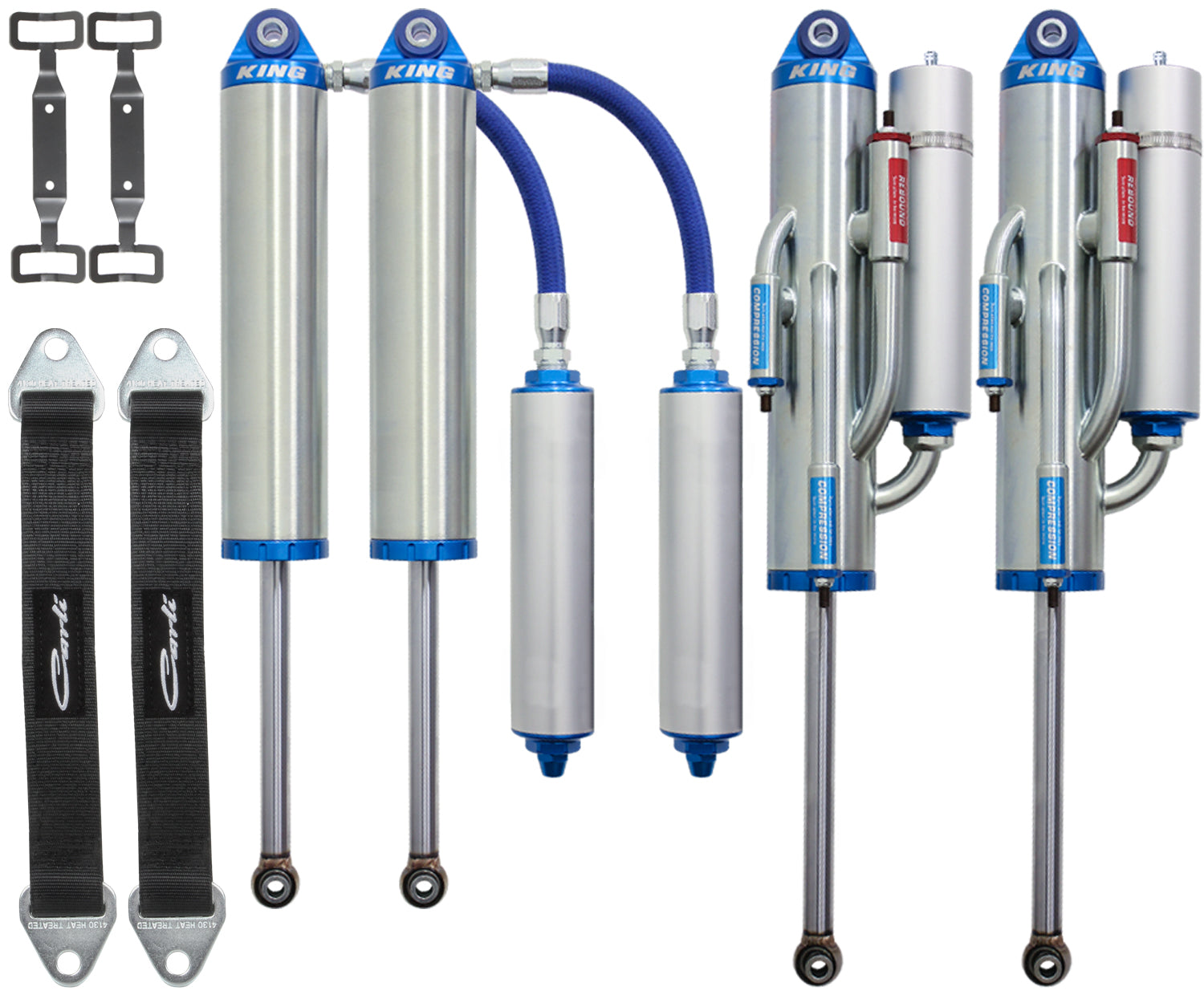 03-09 RAM 2500/3500 4X4 DIESEL 3.0" LIFT UNCHAINED LONG ARM SYSTEM Display of Included Parts