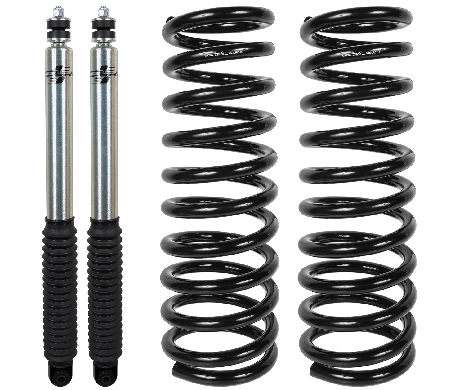 10-13 RAM 2500/3500 4X4 DIESEL 3″ LIFT LEVELING SYSTEM Display of Included Parts