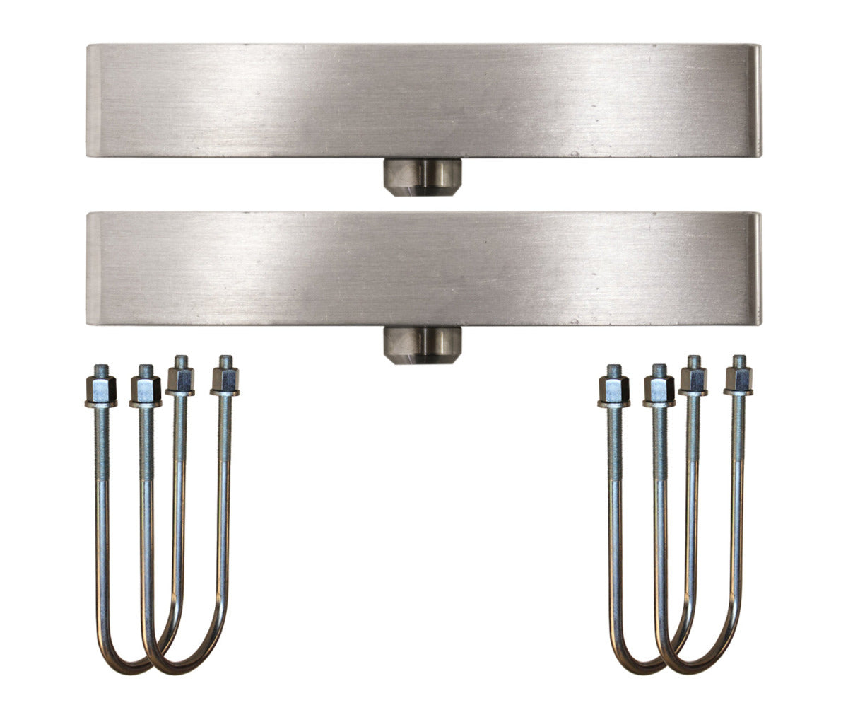 19-24 RAM 3500 4X4 DIESEL 2.5" LIFT CARLI SPEC LEVELING SYSTEM & 1" BLOCK Billet Block and U-Bolts Display