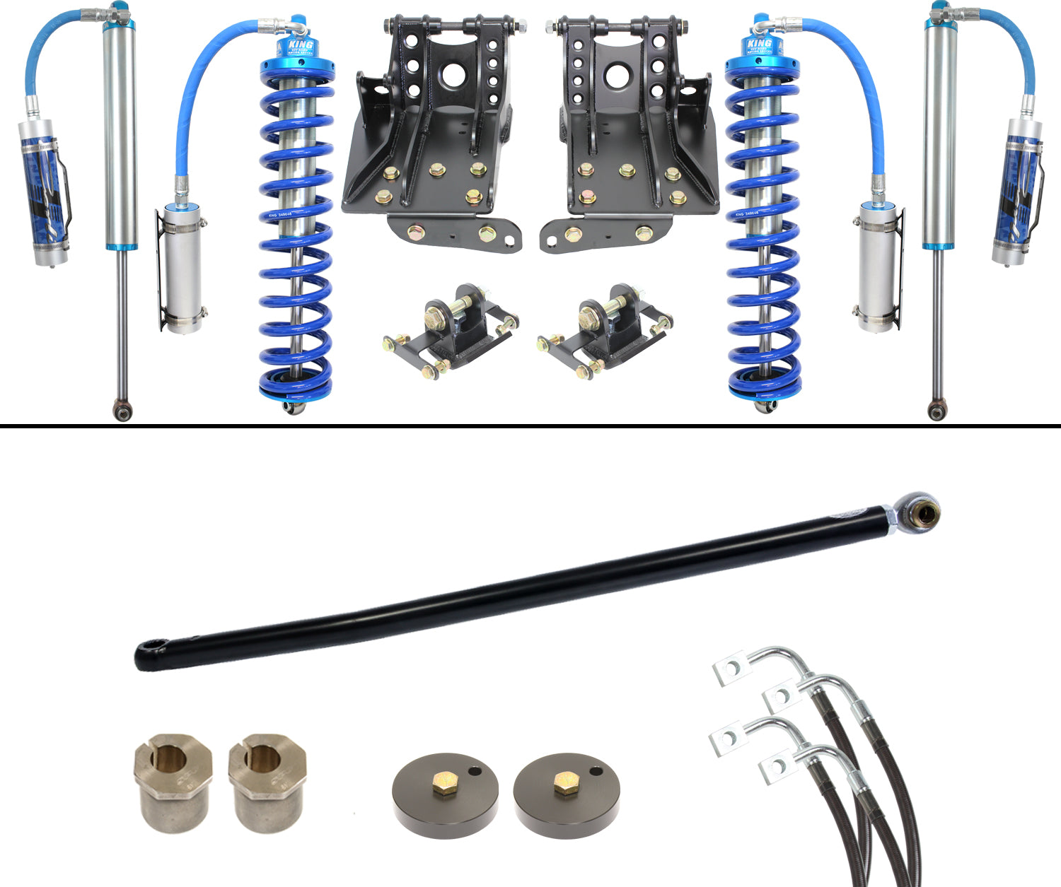'11-16 Ford F250/350 2.5 Coilover System-2.5" Lift