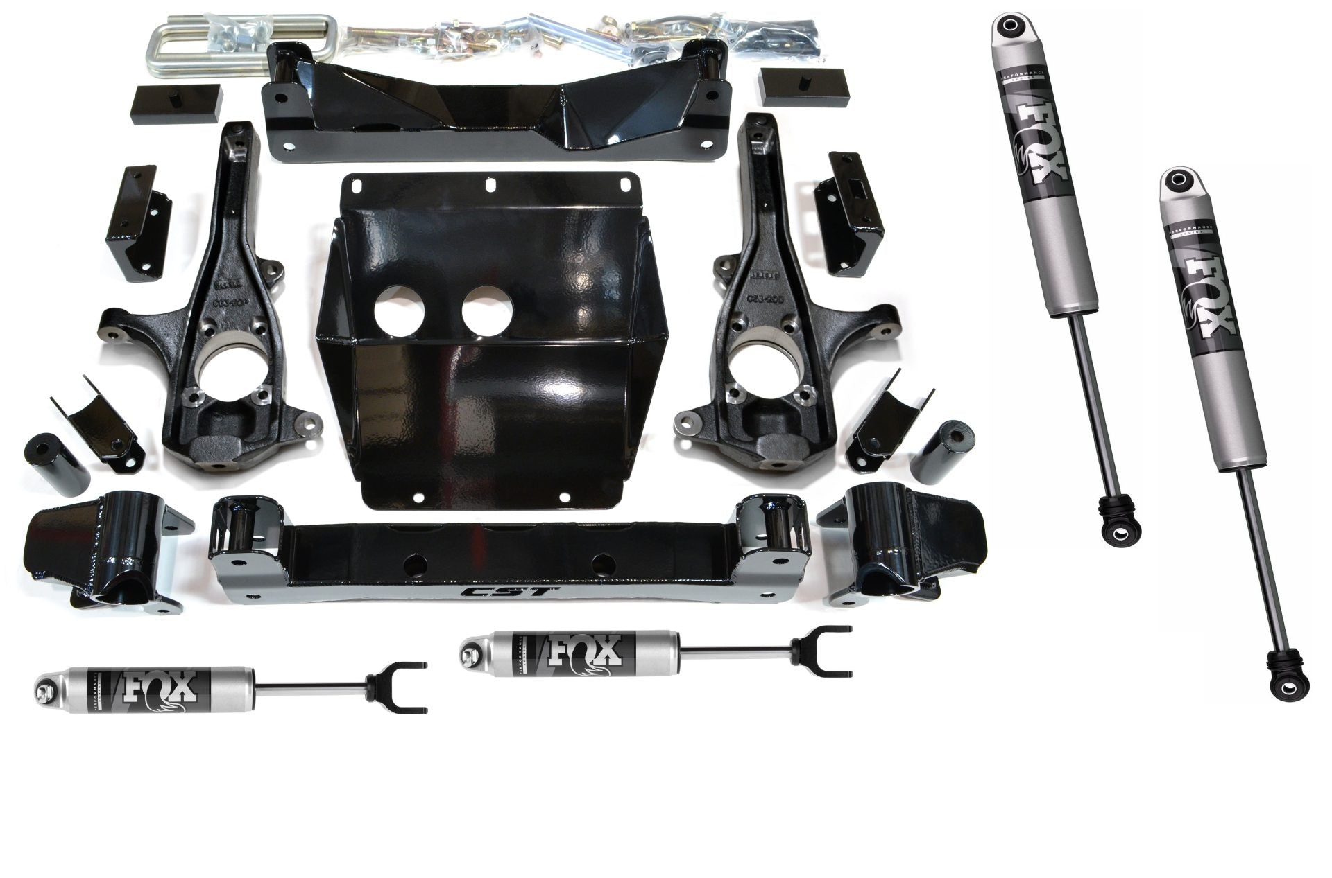 CST 11-19 GM 2500 / 3500 4-6″ Stage 3 Suspension System w/ FOX 2.0 IFP’s
