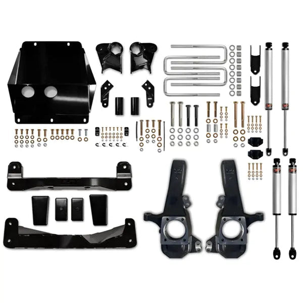 CST 20-25 GM 3500 4″ Stage 3 Suspension System Front View
