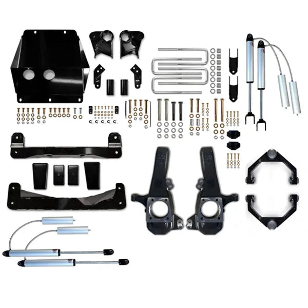 CST 20-25 GM 2500 4″ Stage 6 Suspension System Front View