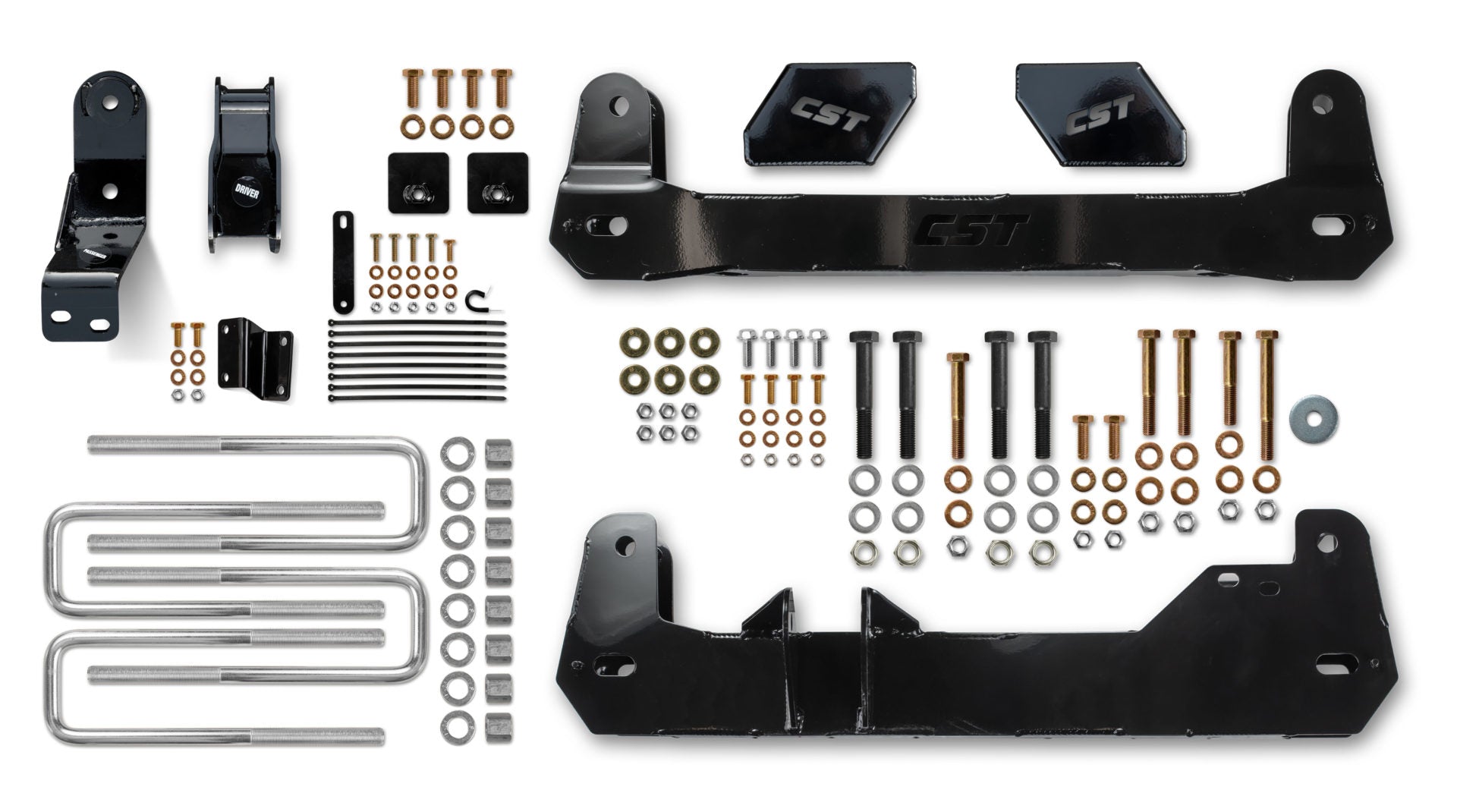 CST 19-23 GM 1500 4.5″ Stage 1 Suspension System Front View