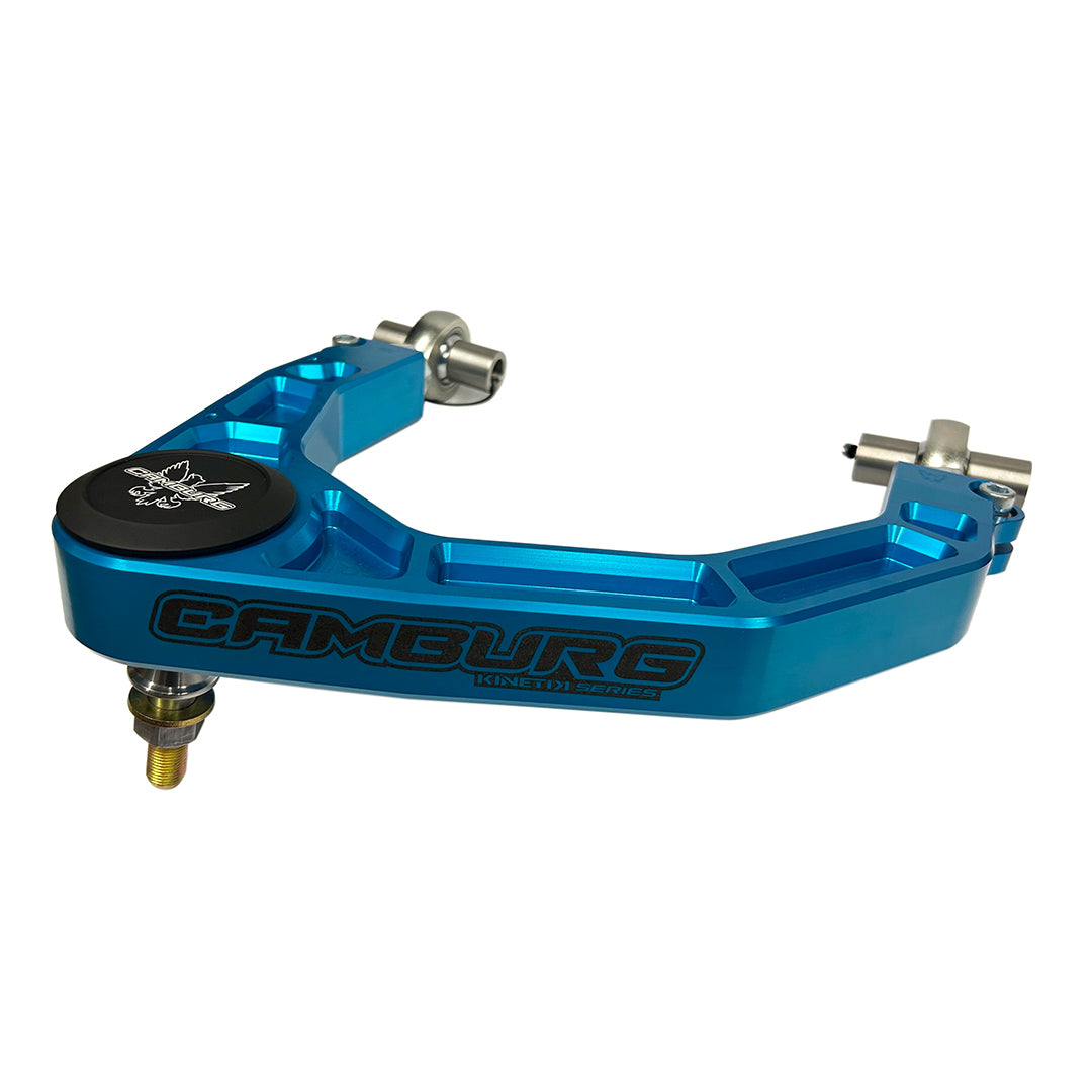 2022+ Toyota Tundra Camburg Kinetik Billet Upper Control Arms - King Blue Individual Display