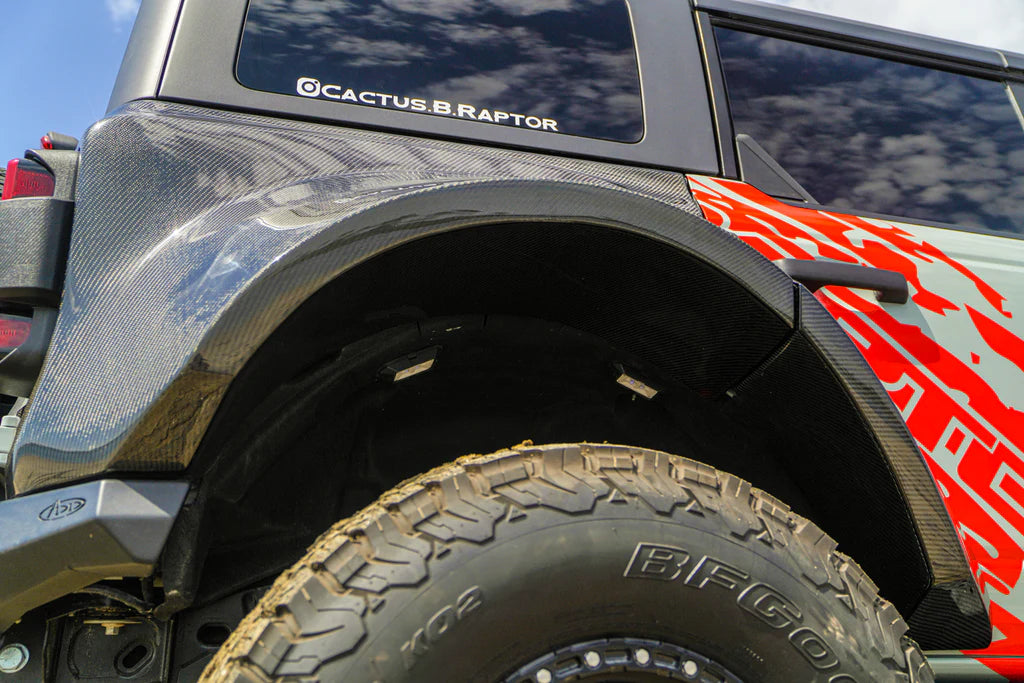 2022-2023 Ford Bronco Raptor "Bedsides" Display on Vehicle