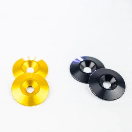 MACHINED ALUMINUM 1.25" FENDER WASHERS Front View
