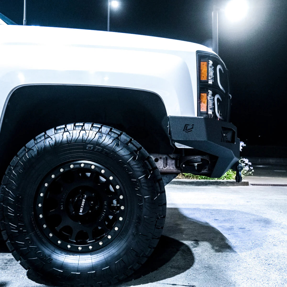 2014-2015 CHEVROLET SILVERADO 1500 OCTANE FRONT WINCH BUMPER Front View