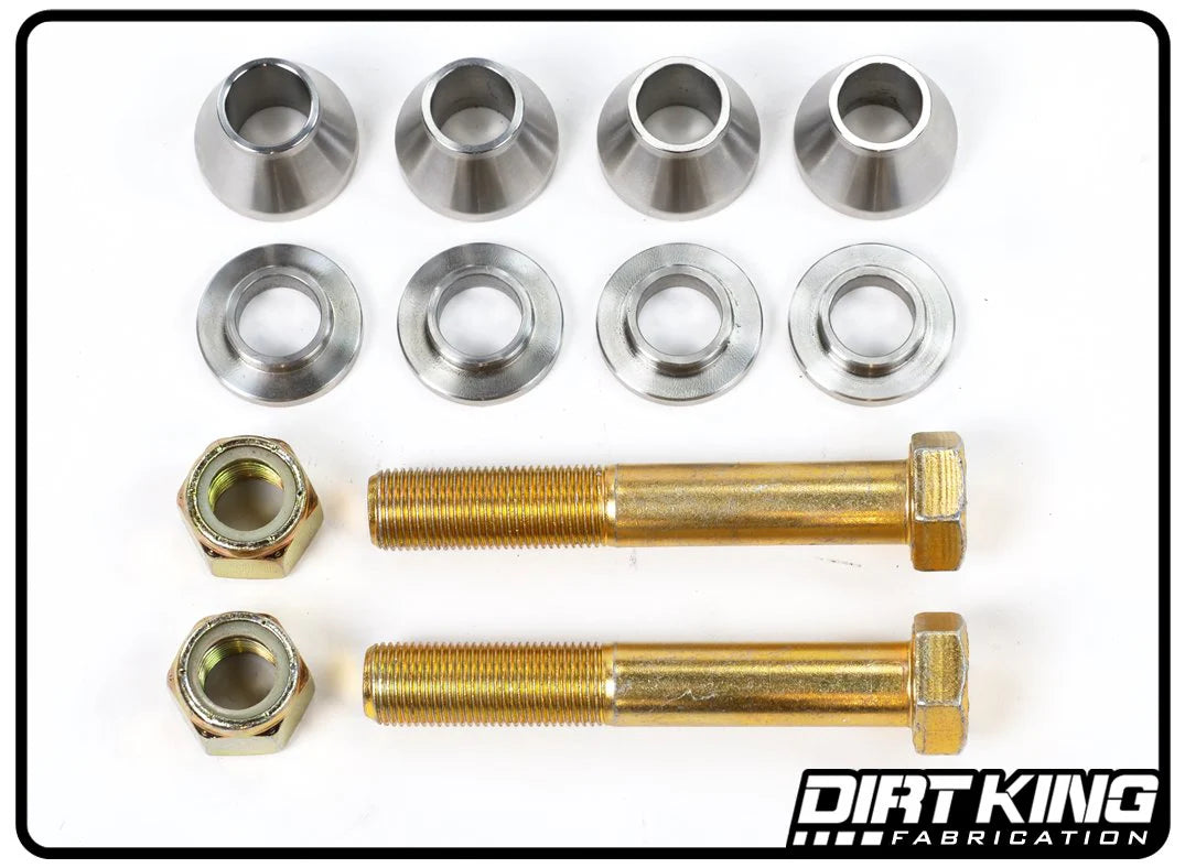 04-20 F150 LCA Shock Spacer Kit for Shocks with 5/8" Bearing ID Front View