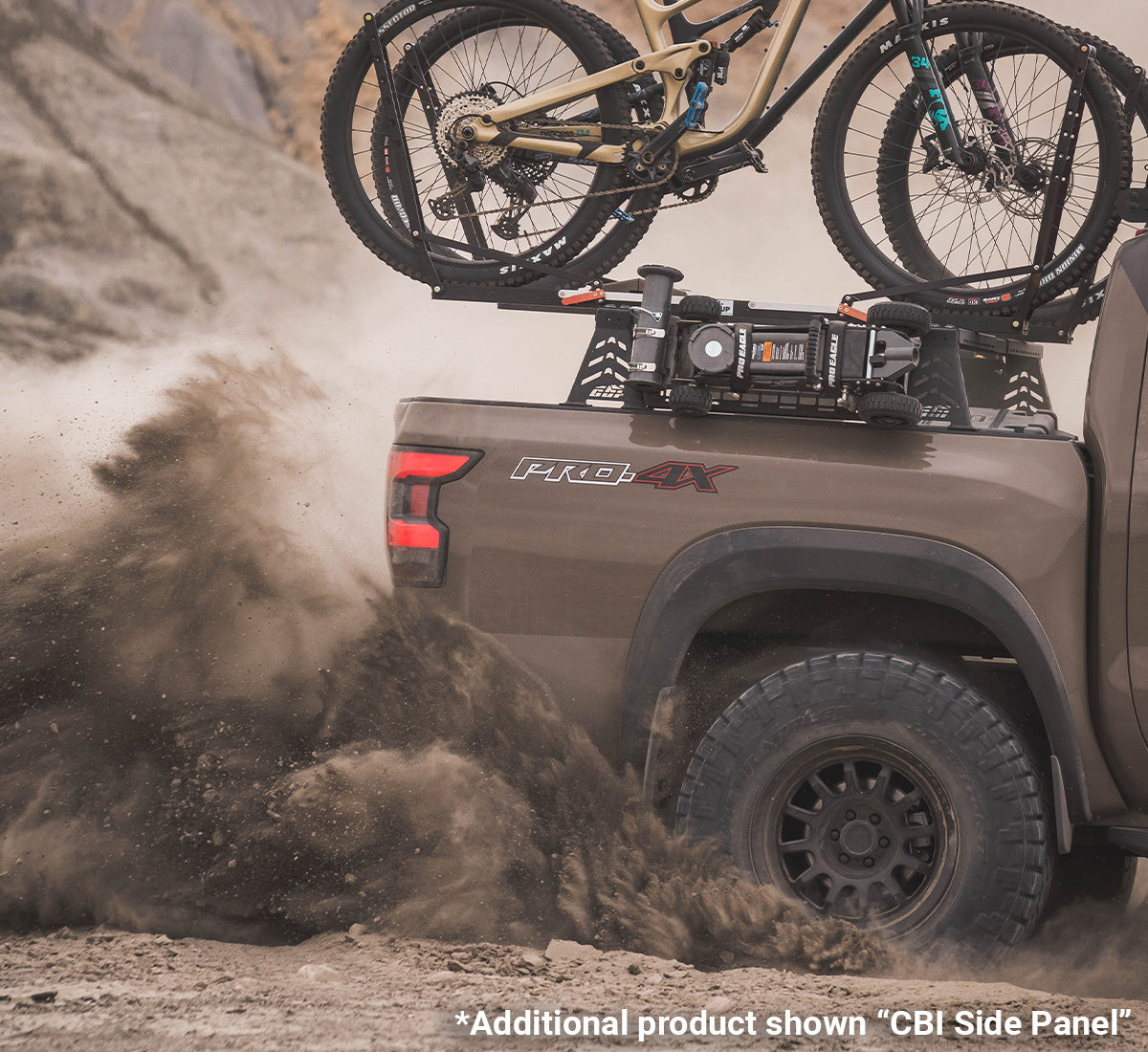 UNIVERSAL BED BARS Display on Vehicle