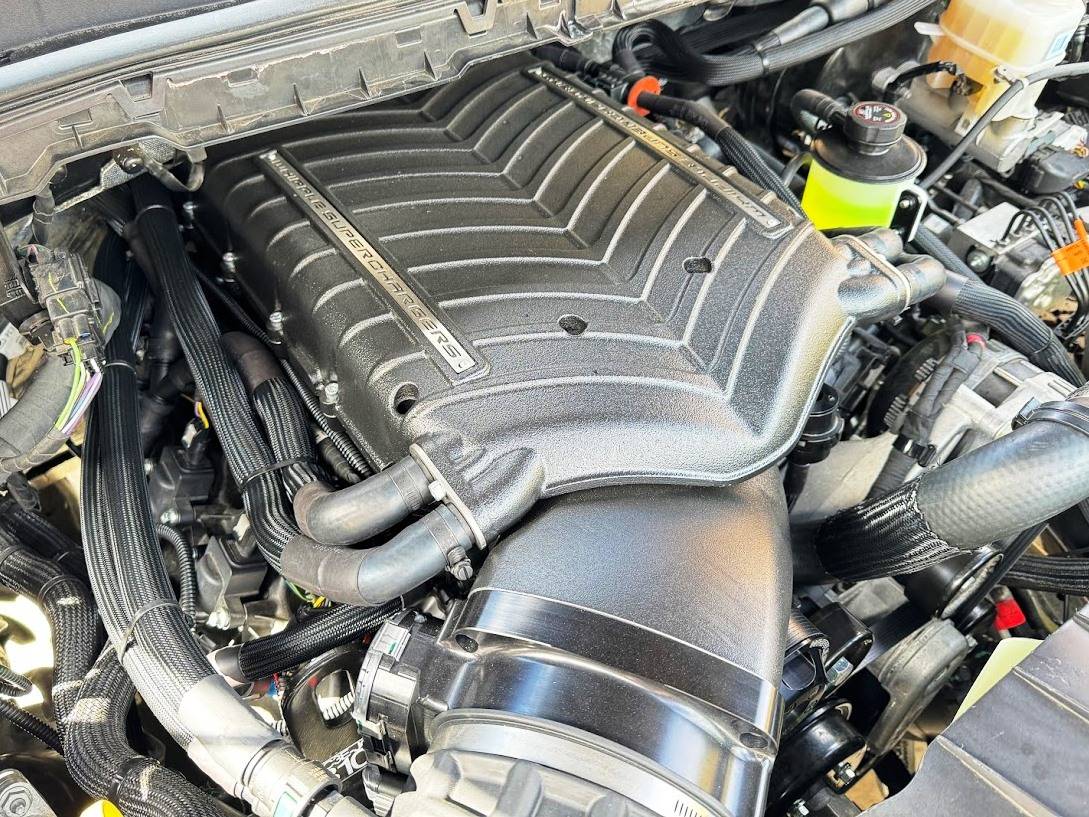 Ford Super Duty 7.3L Gen 6 Supercharger Kit 2023-2025 Front View