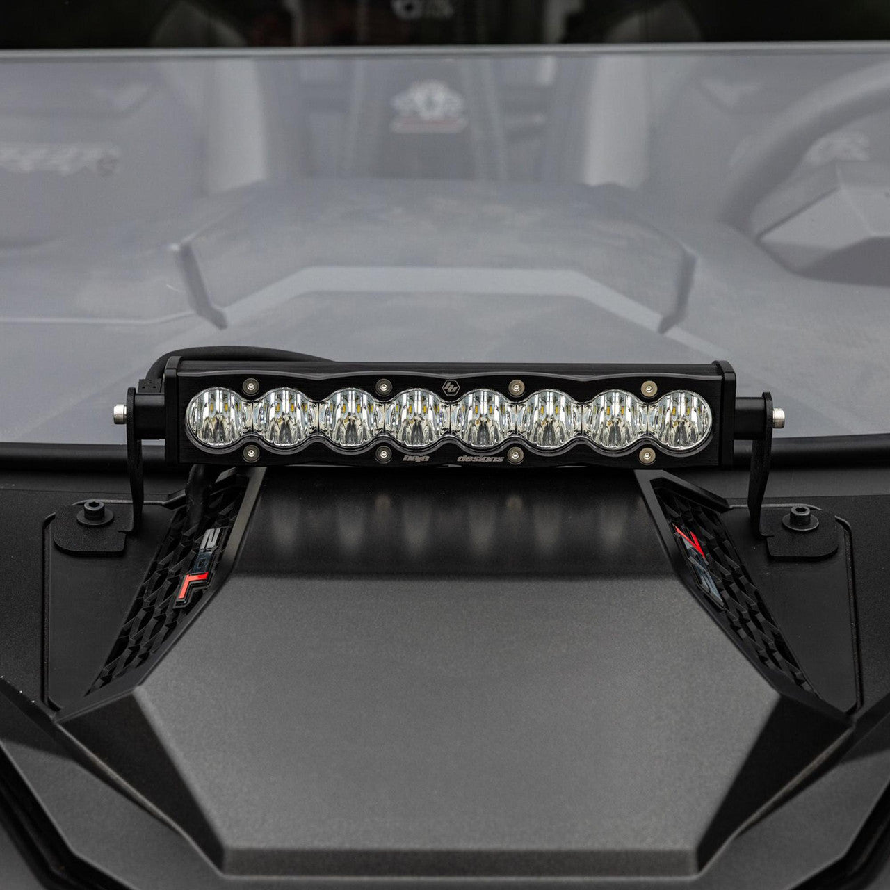S8 10" Light Bar Hood Mount Kit - Polaris 2025 RZR Pro-R; Pro-S; Pro-XP