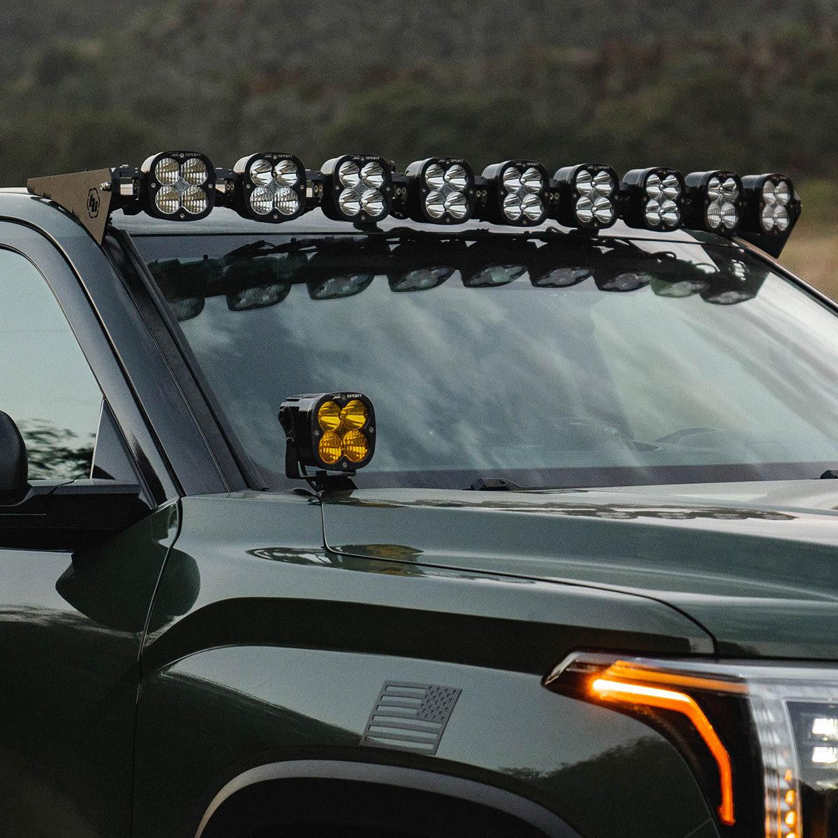 9XL Linkable Roof Bar Kit - Toyota Tundra 2022-2024 Display on Vehicle