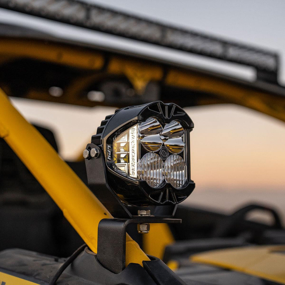 Can-Am Maverick R LP4 A-Pillar Kit Close-up Display on Vehicle