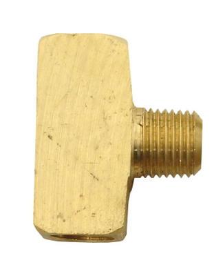 1/4" FPT x 1/4" MPT x 1/4" FPT Brass Tee