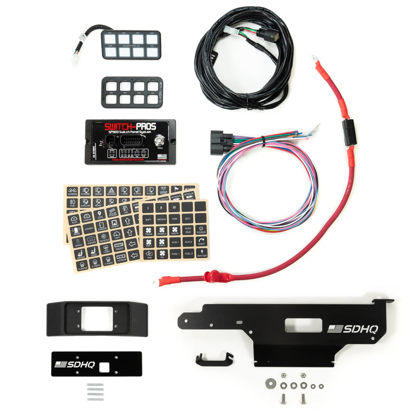 2017-2022 Ford F-250/F-350 SDHQ Built Complete Switch Pros Mounting Kit