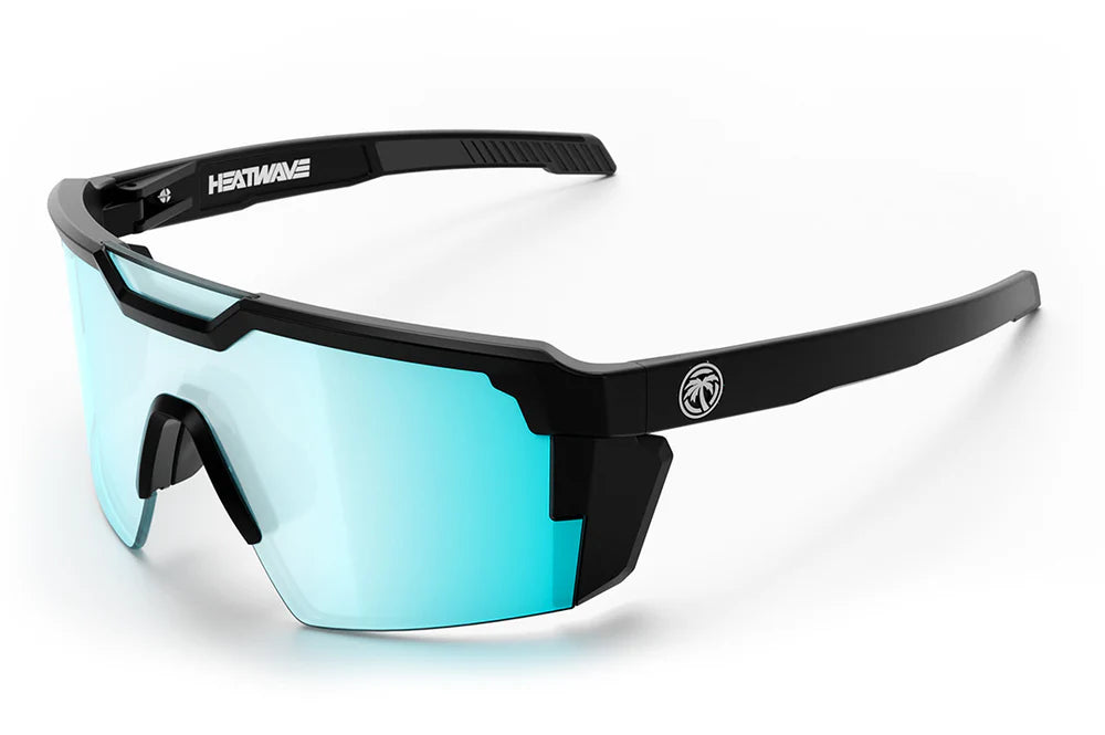 Heatwave - Future Tech Black Frame Sunglasses