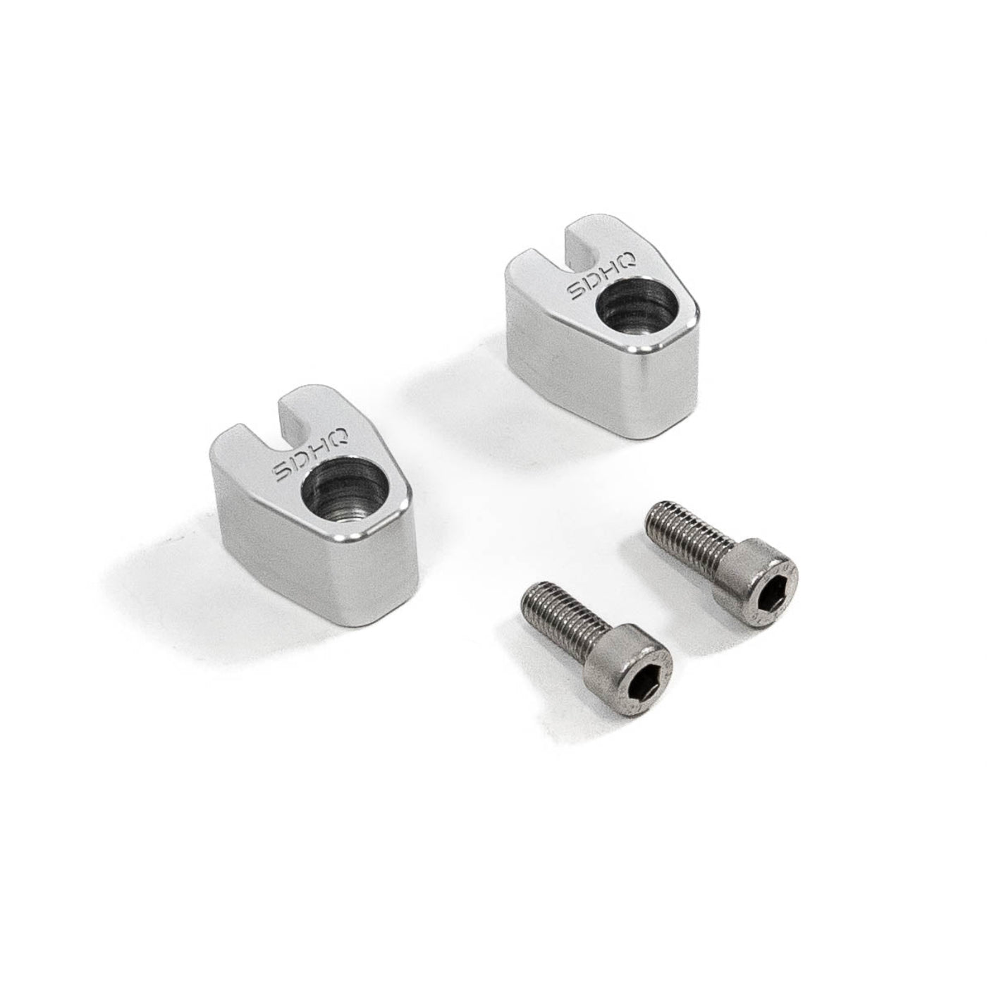 10-14 Ford Raptor Rear ABS Guards display of included parts and hardware