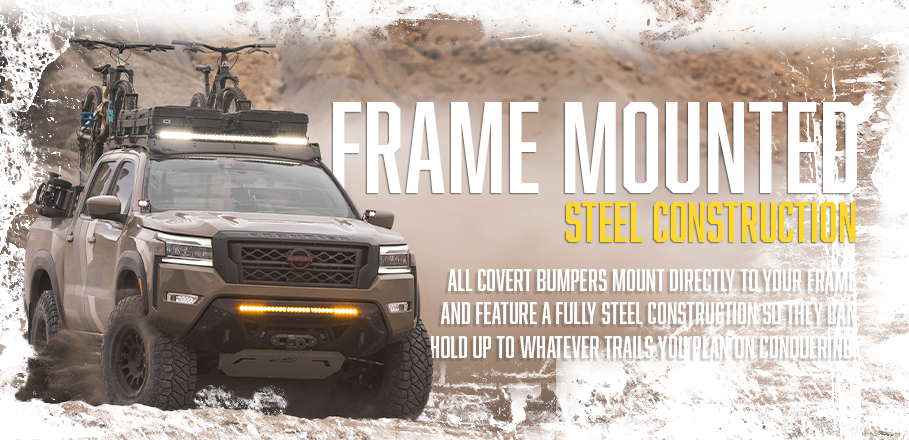 '24+ Toyota Tacoma Covert Front Bumper Display and Benefit