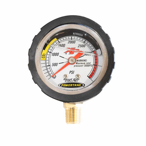 Replacement Gauge - 3000 psi XP400 Regulator Replacement Top Gauge Front View