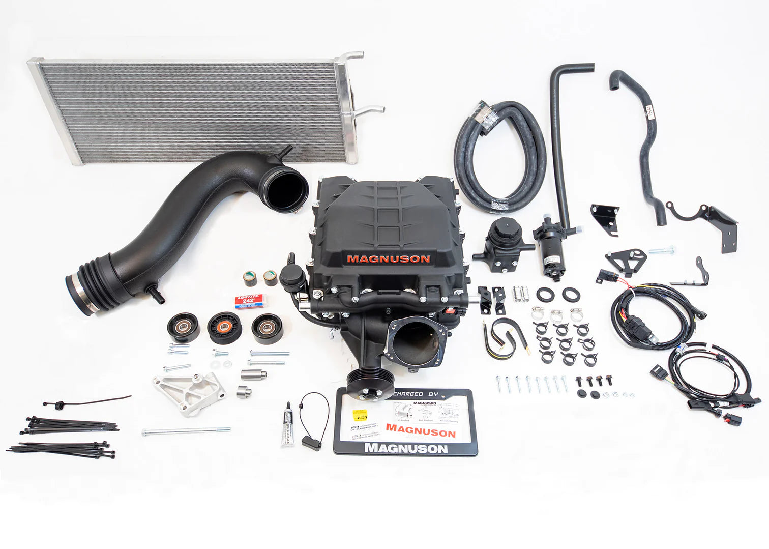 TVS2650 Magnum GM Truck and SUV L86 6.2L Supercharger System Front View