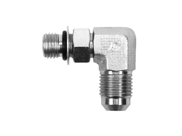 Hose Adapter #4 Port #6 JIC M 90 Degree Fitting