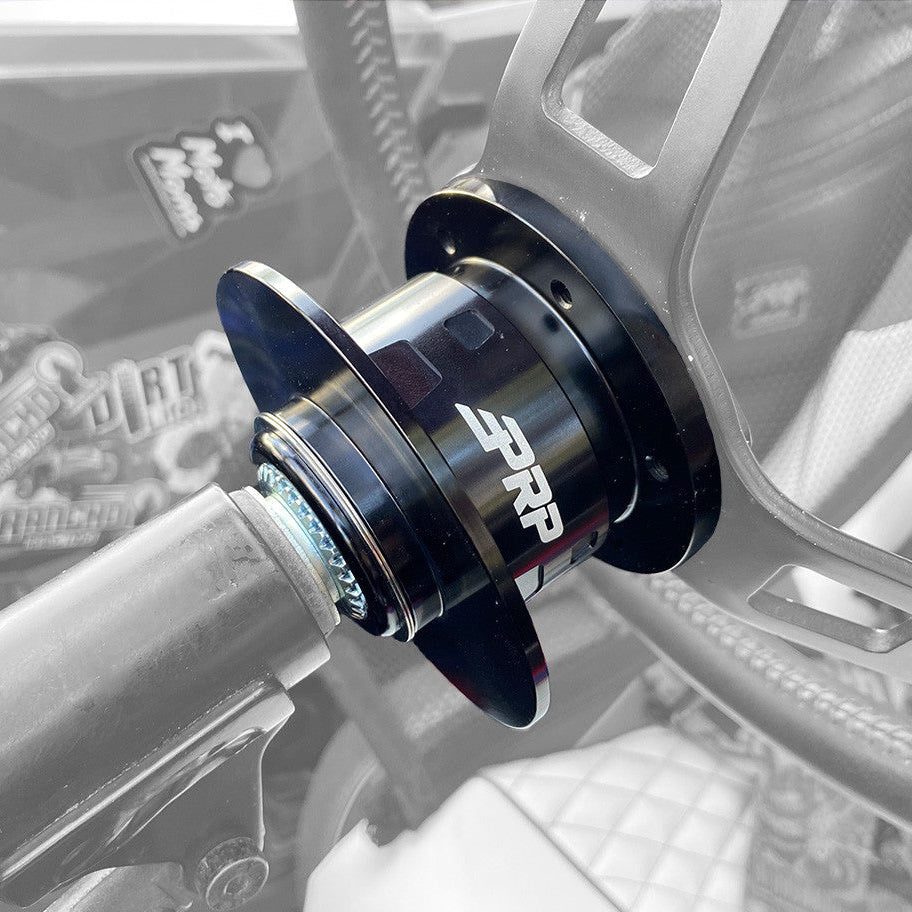 PRP Quick Release Steering Wheel Hub, Weld On – Universal Front View