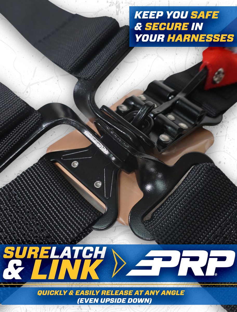 PRP 4.2 Harness with Latch and Link Lap Belt