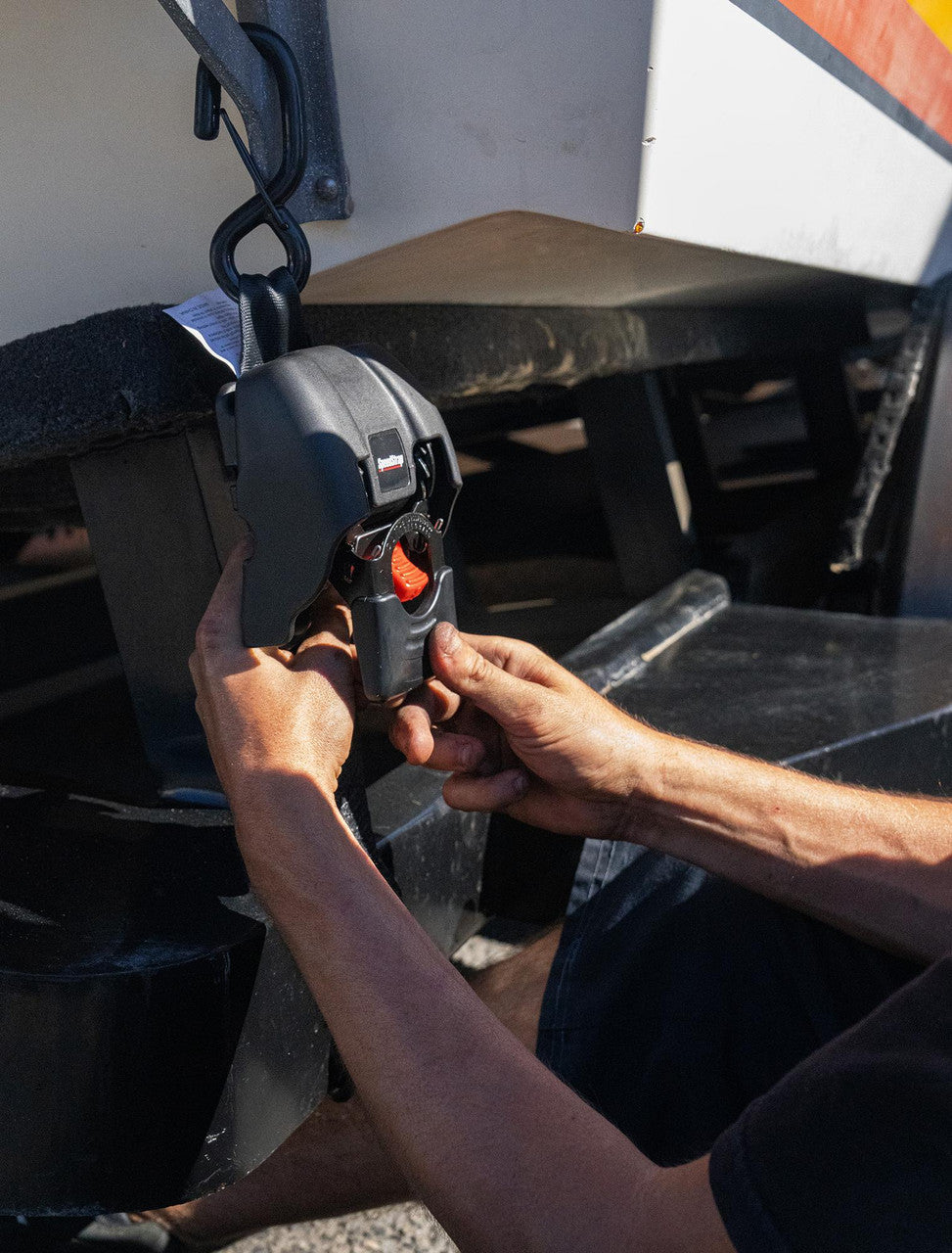 2” x 10” S-Hook Adapters for Retractable Tie-Down Straps (2 Pack) Front View